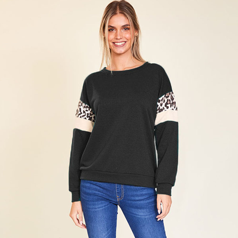 Ally Jumper (Black/Cream) - The Casual Company