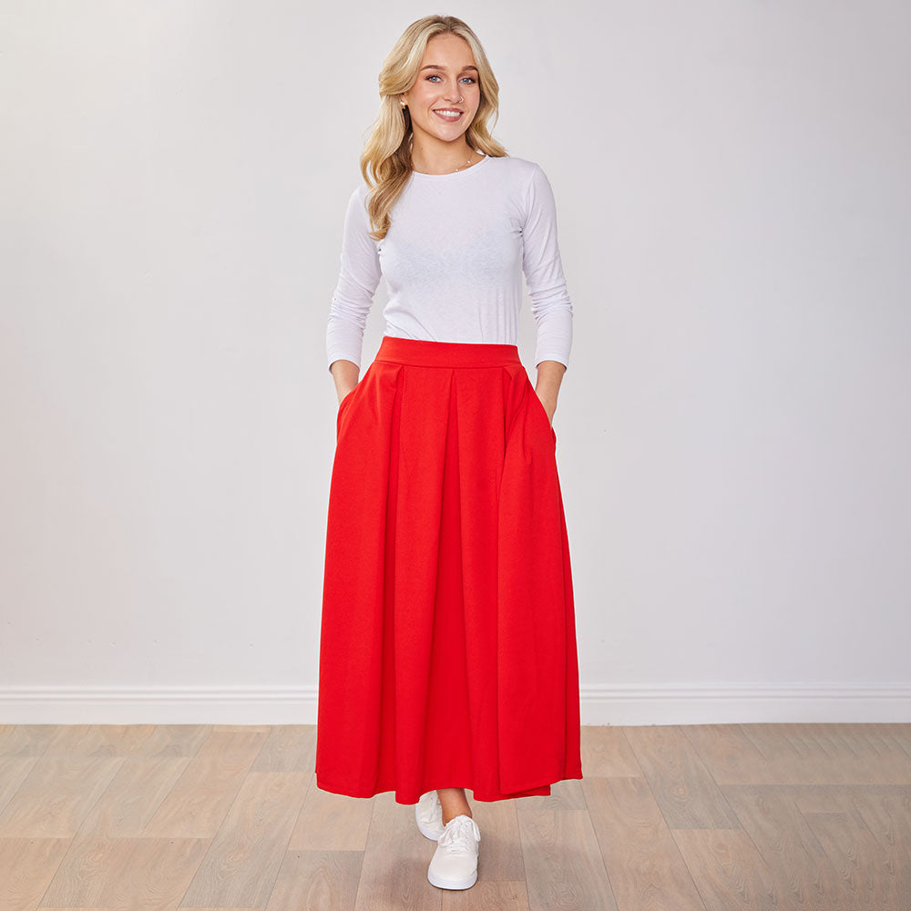 Bella Skirt (Red)