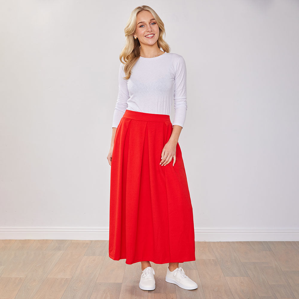 Bella Skirt (Red)