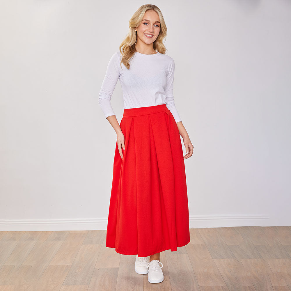 Bella Skirt (Red)