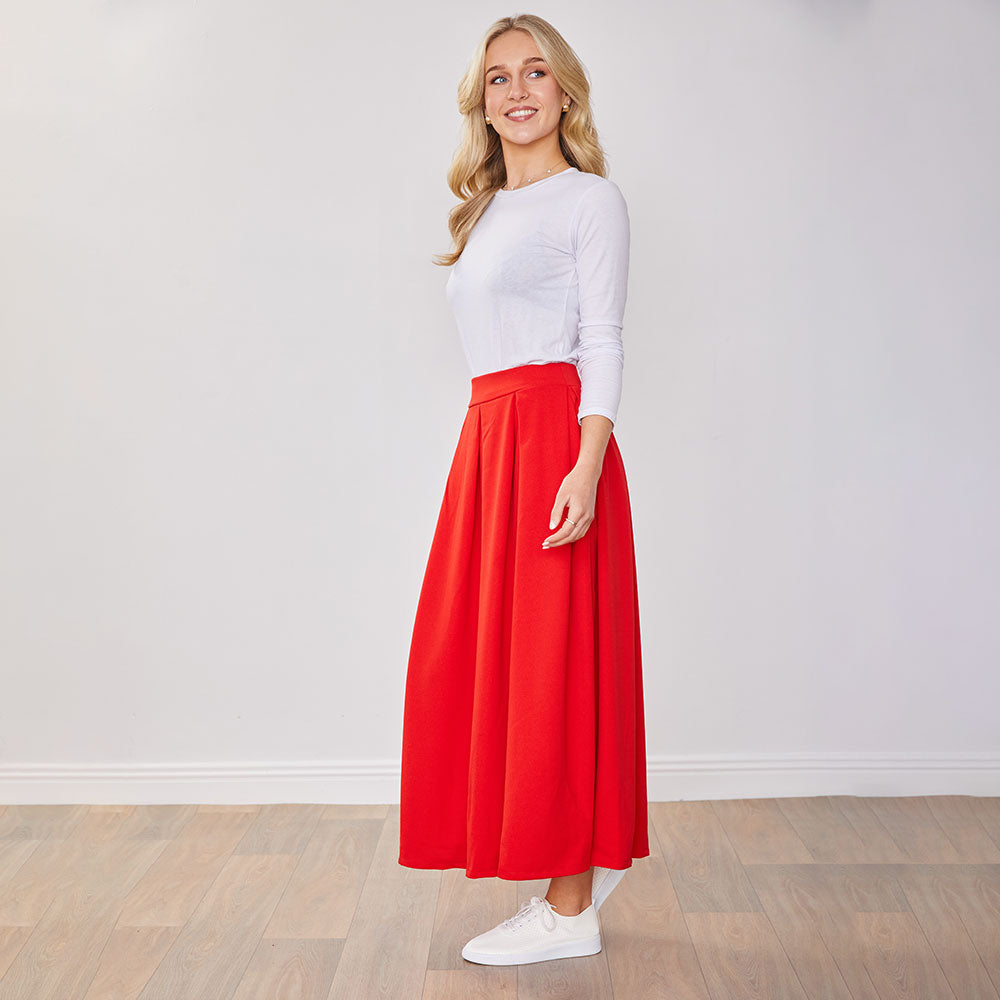 Bella Skirt (Red)