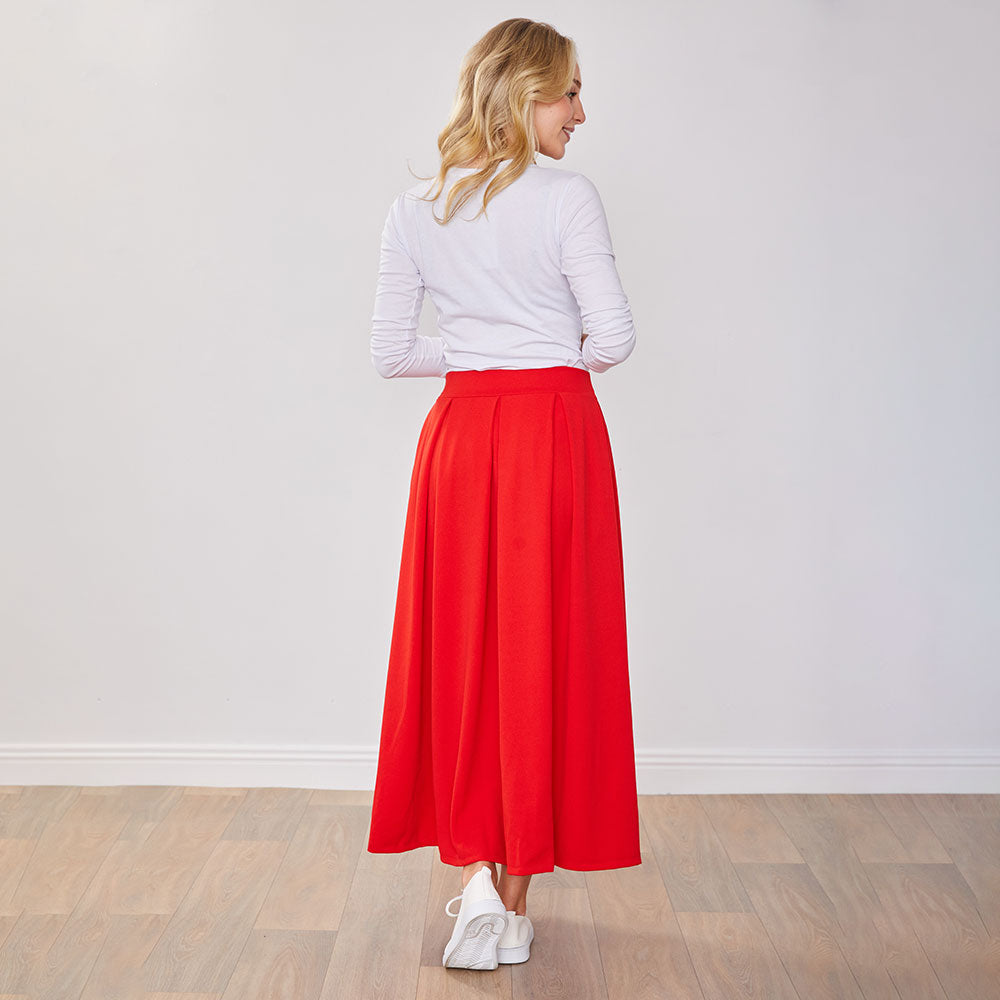 Bella Skirt (Red)