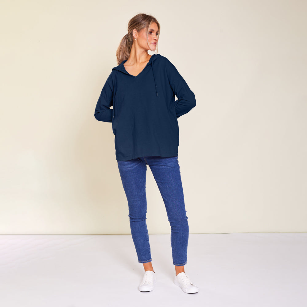 Barker Hoody (Navy)