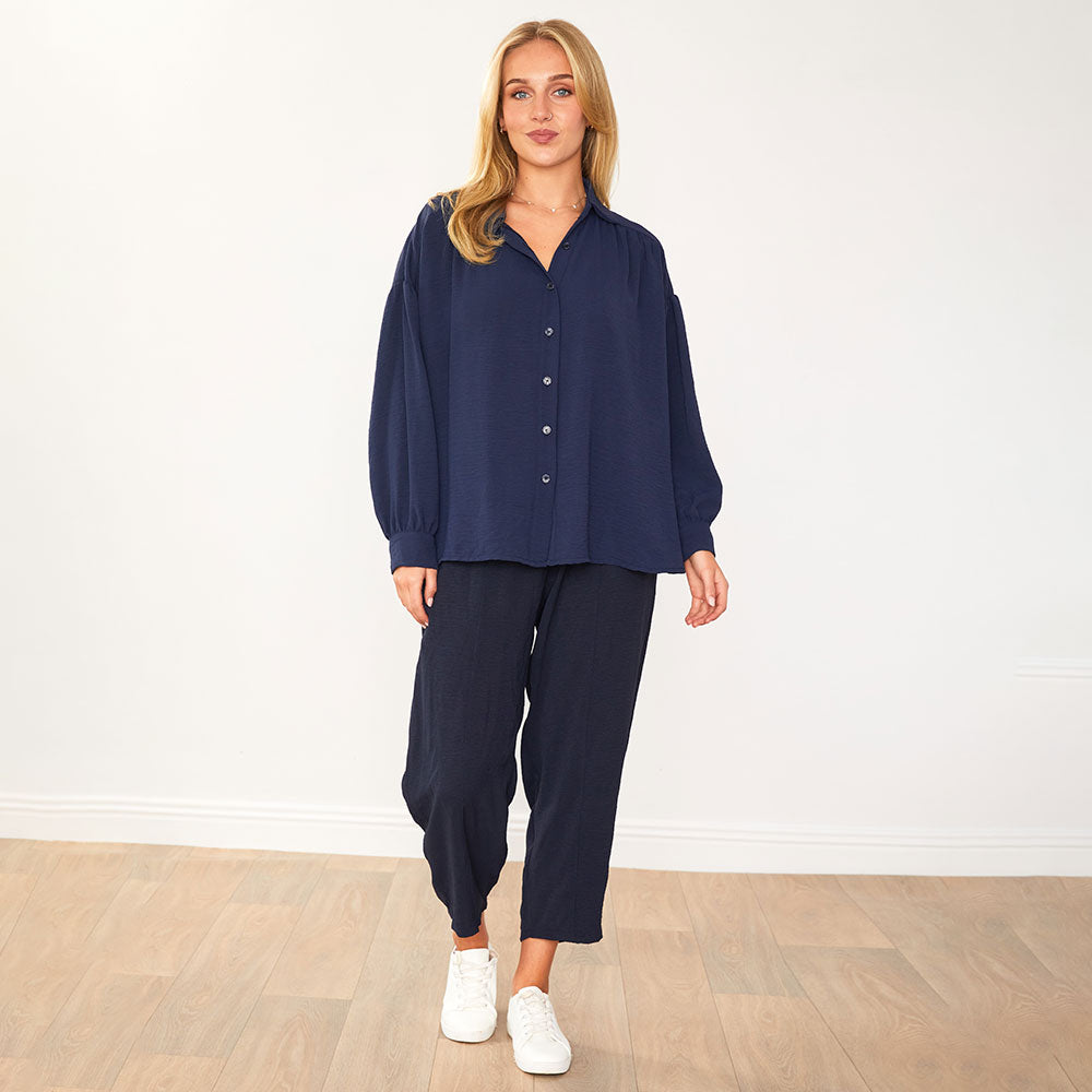 Ava Top (Navy)