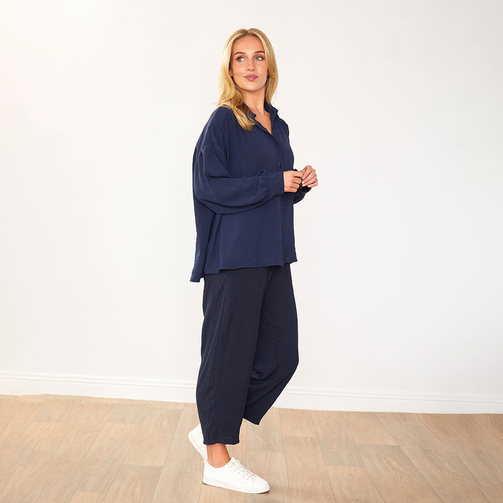 Ava Top (Navy)