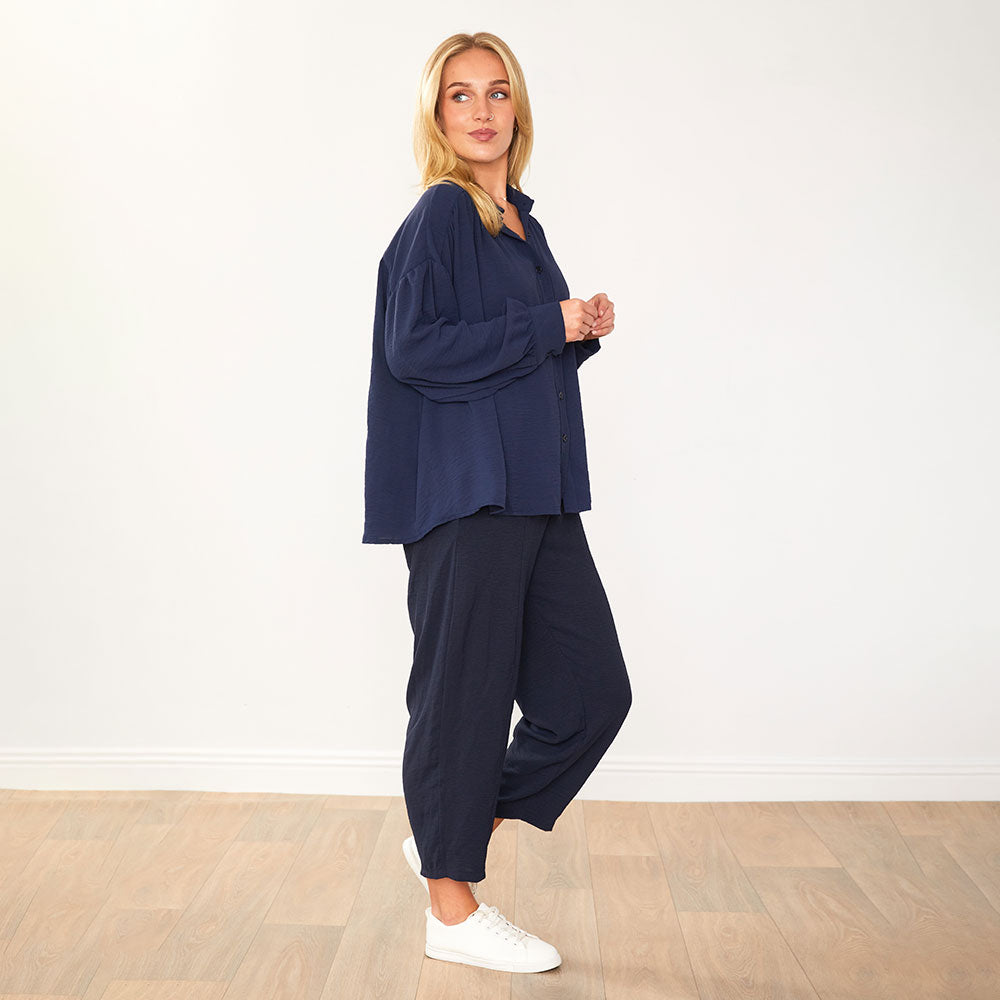 Ava Top (Navy)