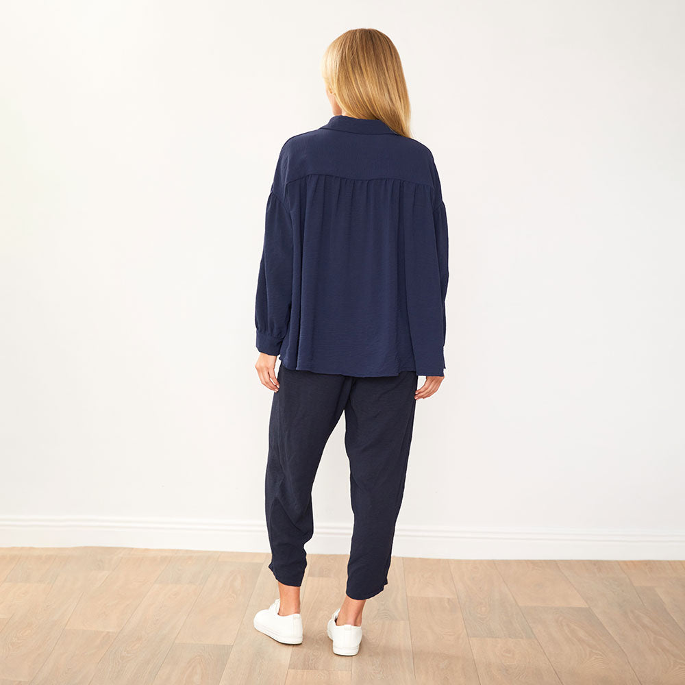 Ava Top (Navy)