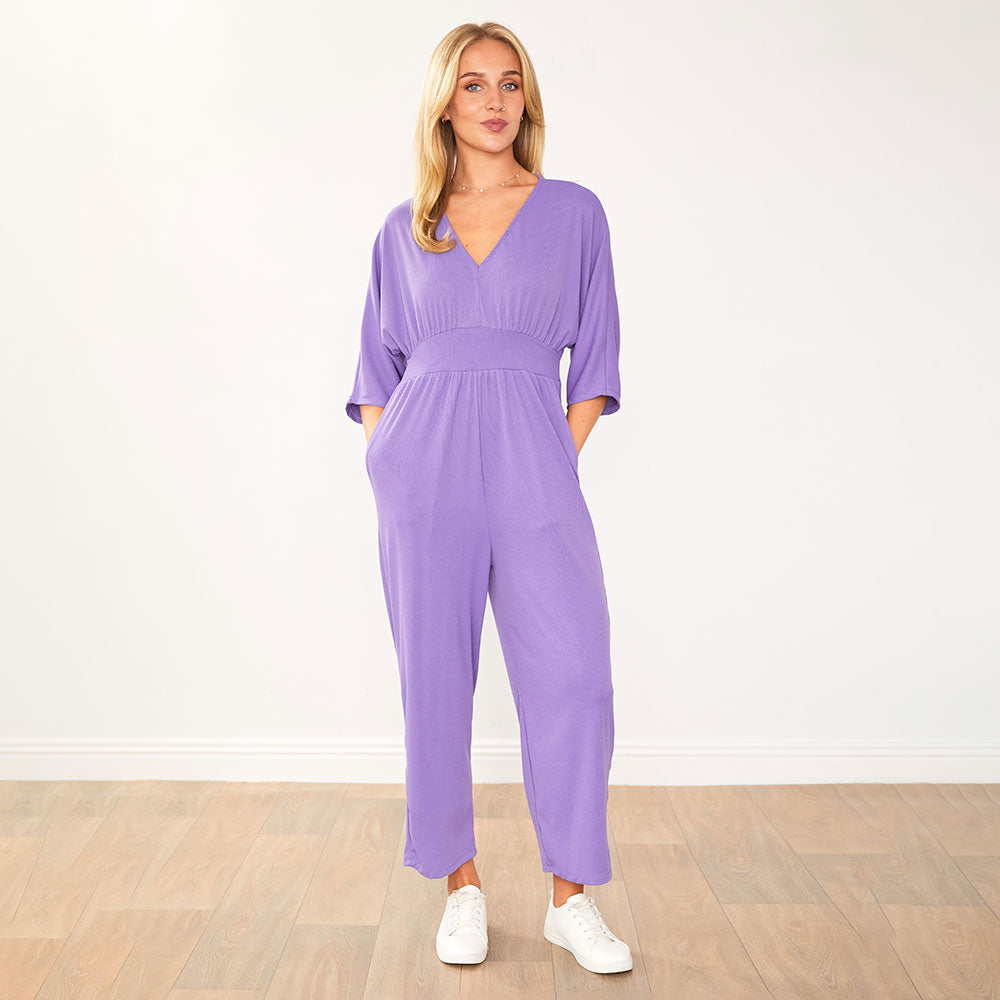 Ester Jumpsuit (Violet)