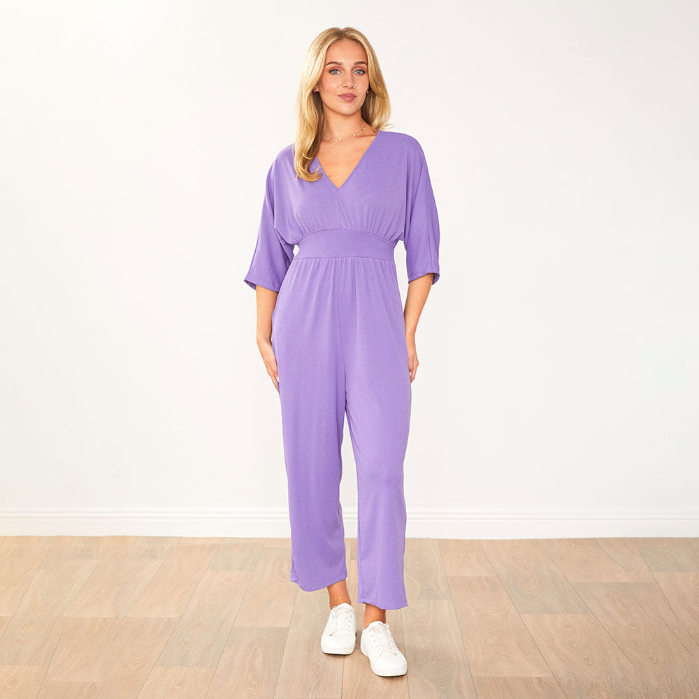 Ester Jumpsuit (Violet)