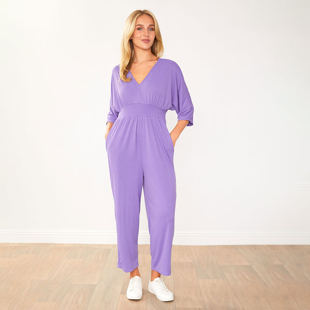 Ester Jumpsuit (Violet)