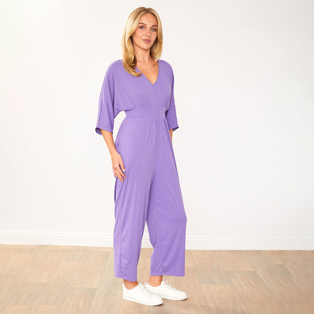 Ester Jumpsuit (Violet)