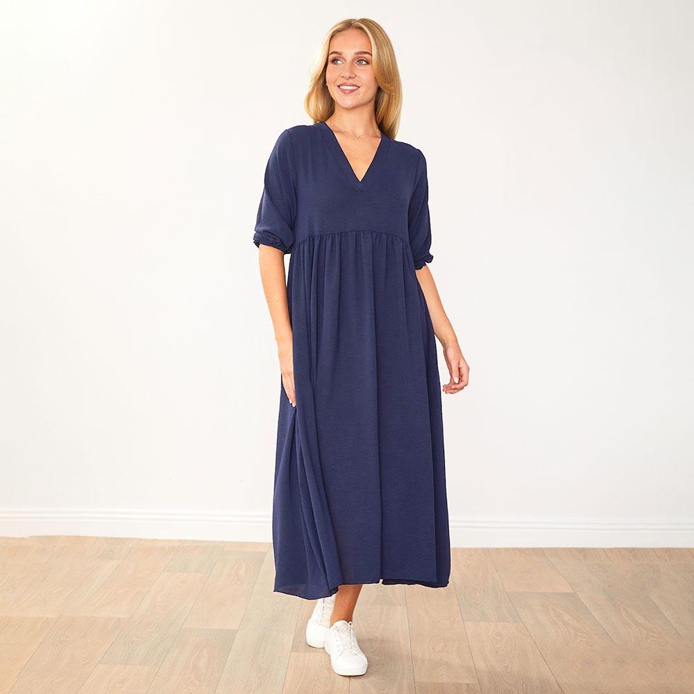 Pamela Dress (Navy)
