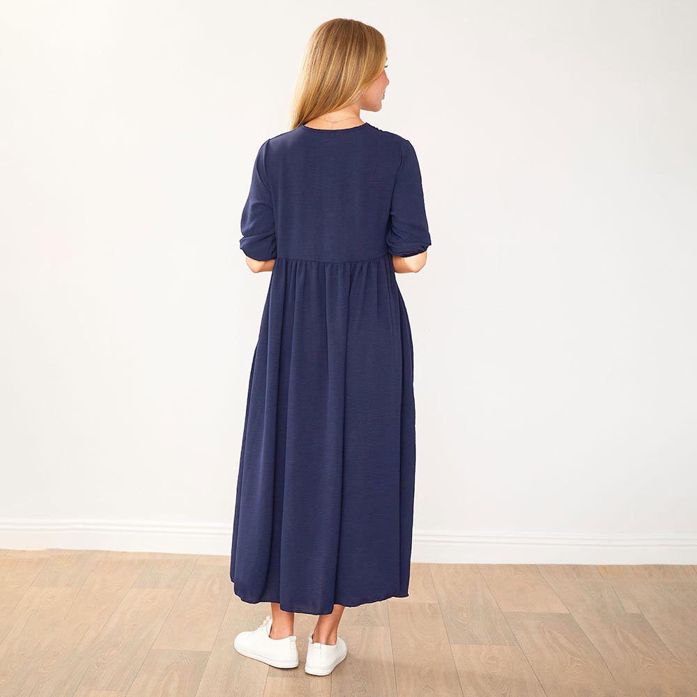 Pamela Dress (Navy)