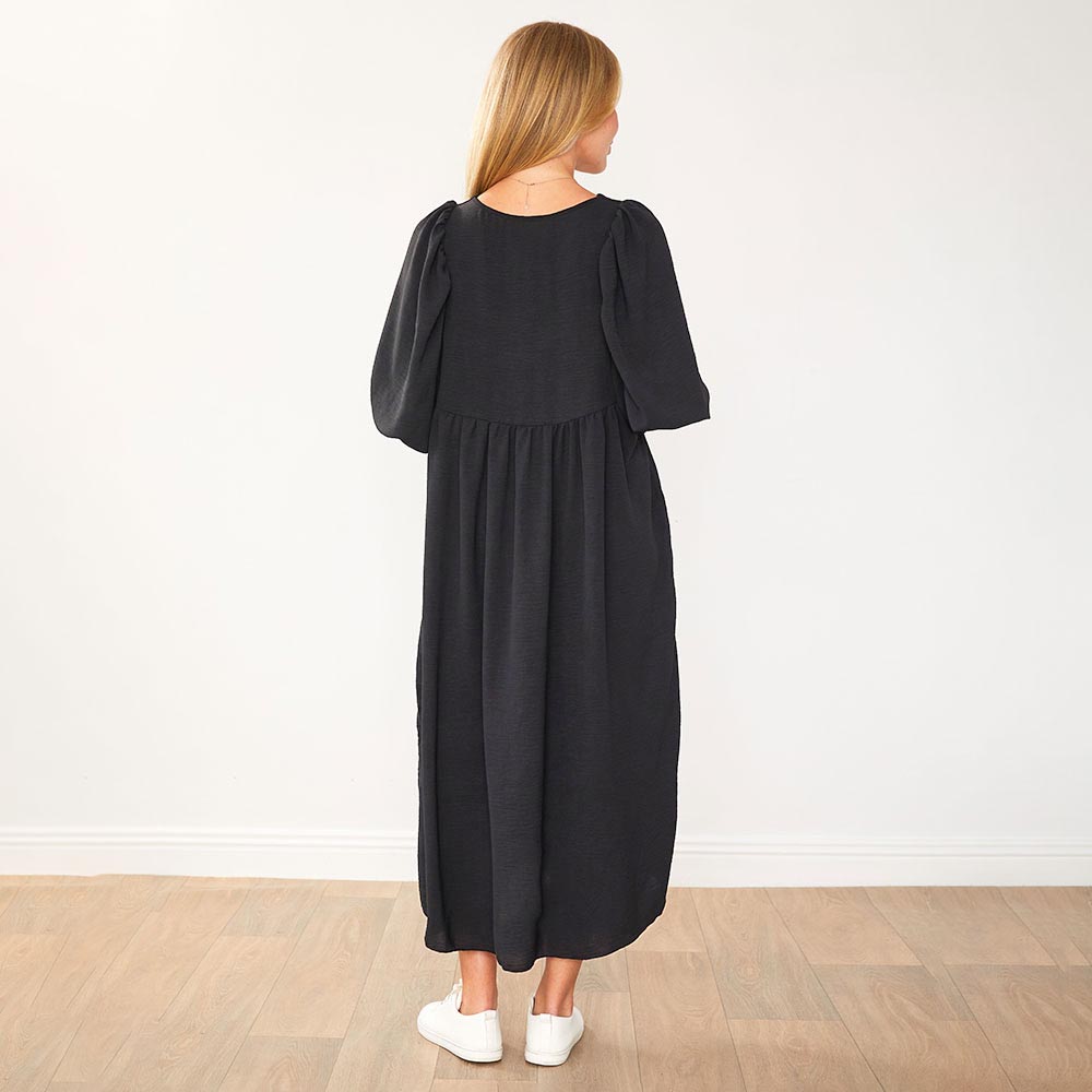 Porcha Dress in black – women's dress – view 7