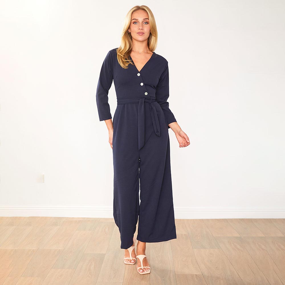 Ruby Jumpsuit (Navy)