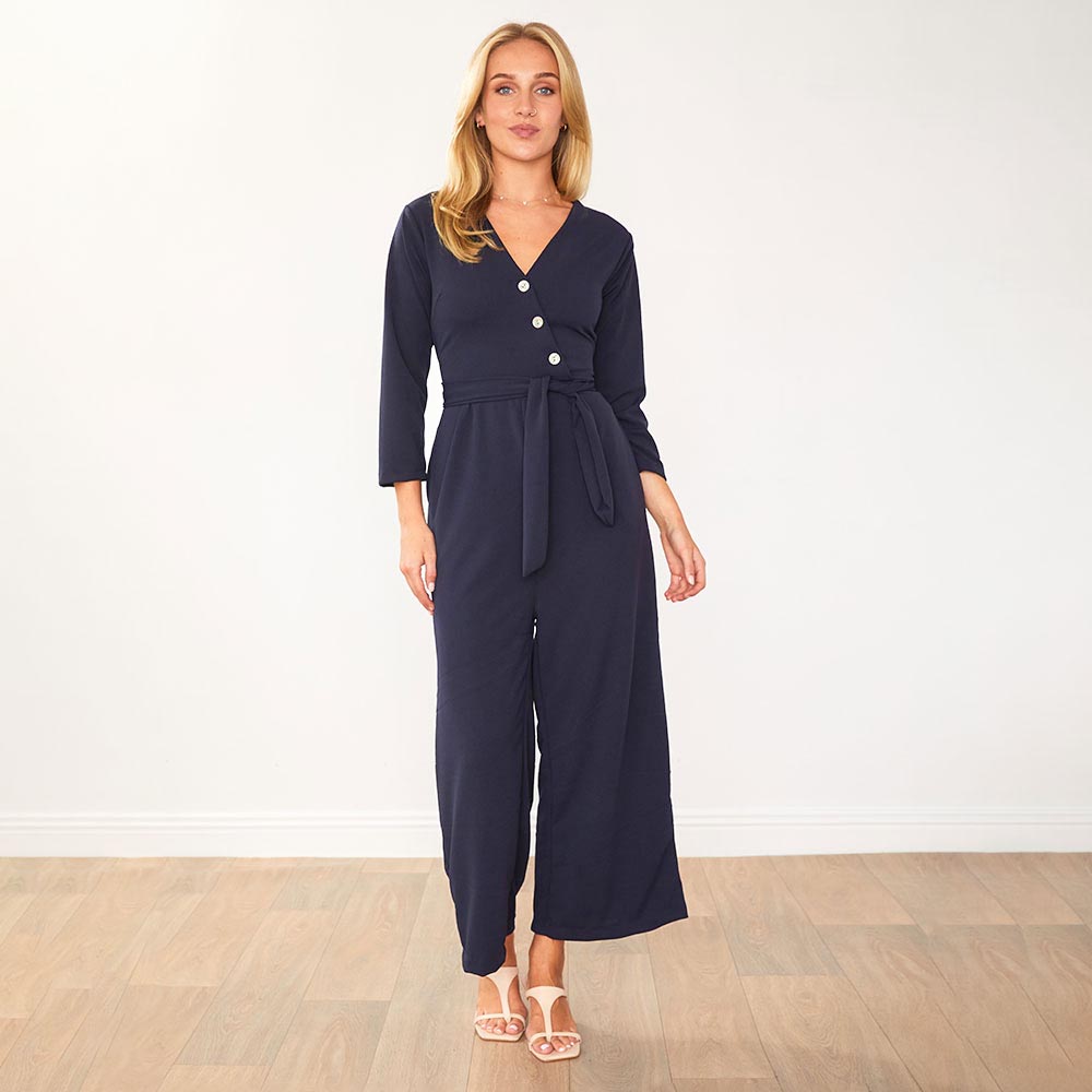 Ruby Jumpsuit (Navy)