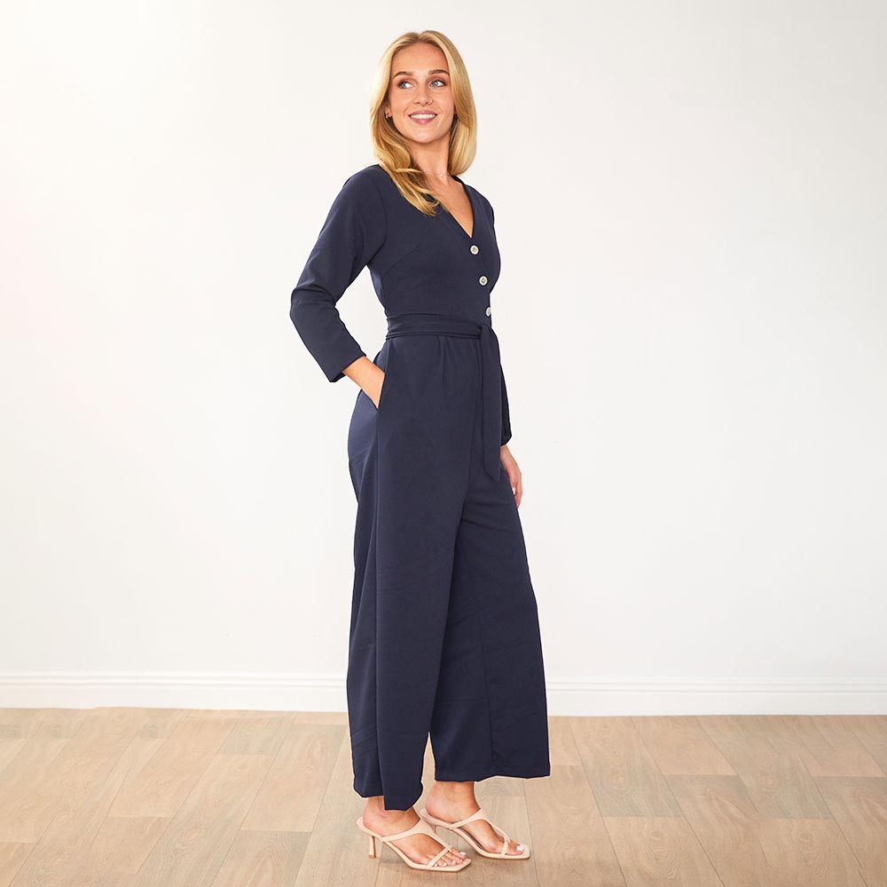 Ruby Jumpsuit (Navy)