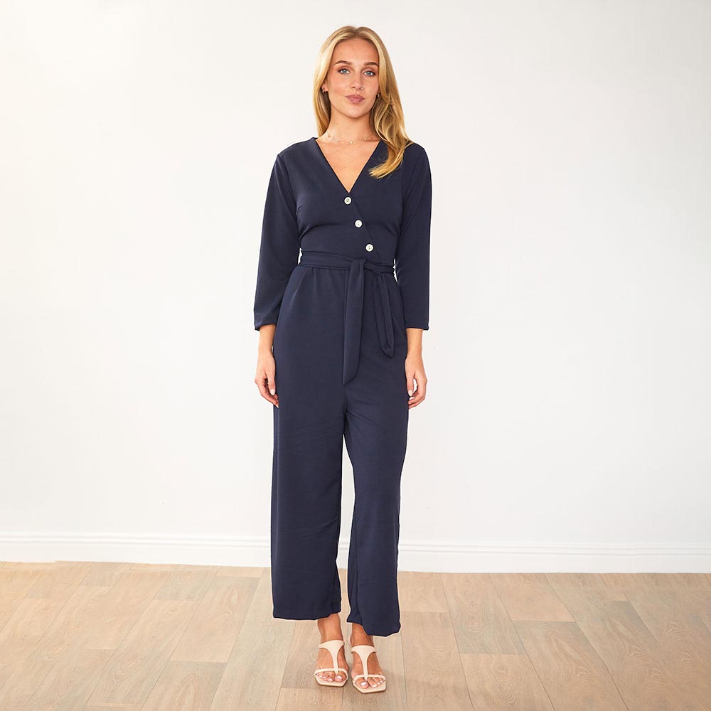 Ruby Jumpsuit (Navy)