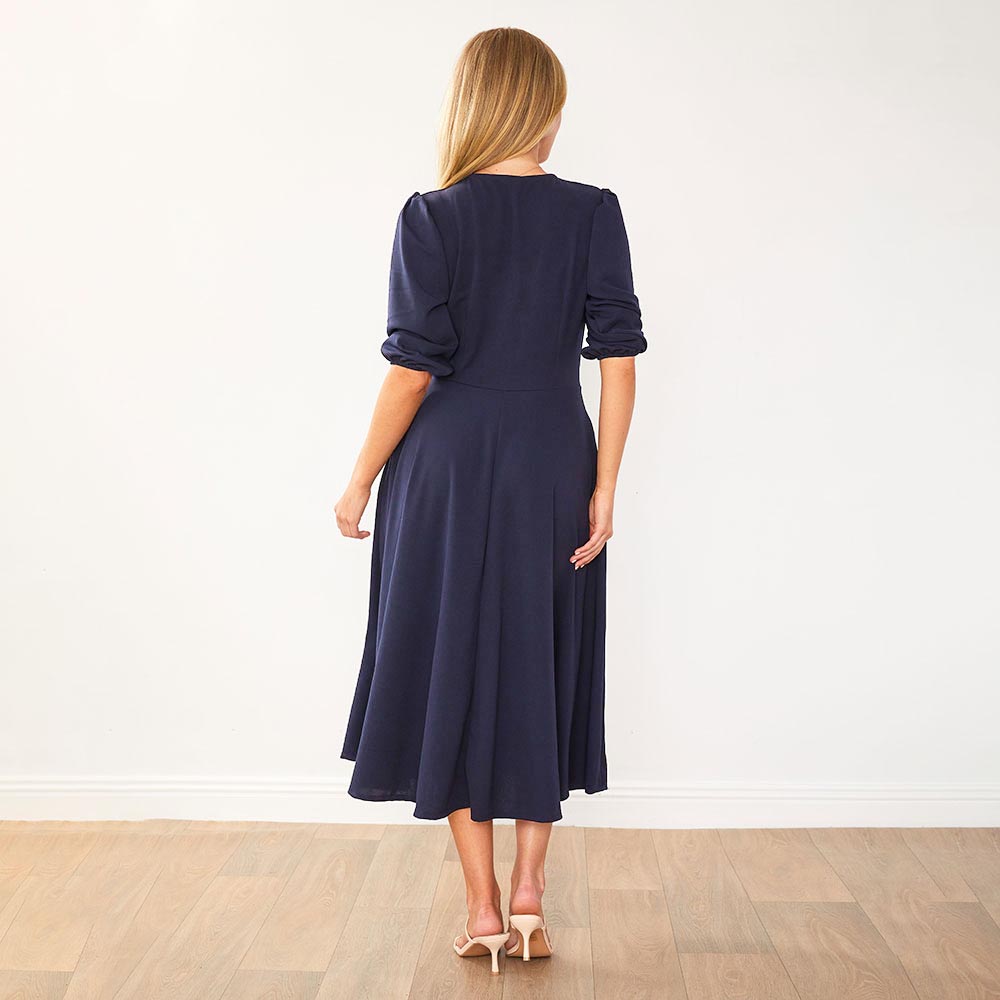 Maisy Dress (Navy)