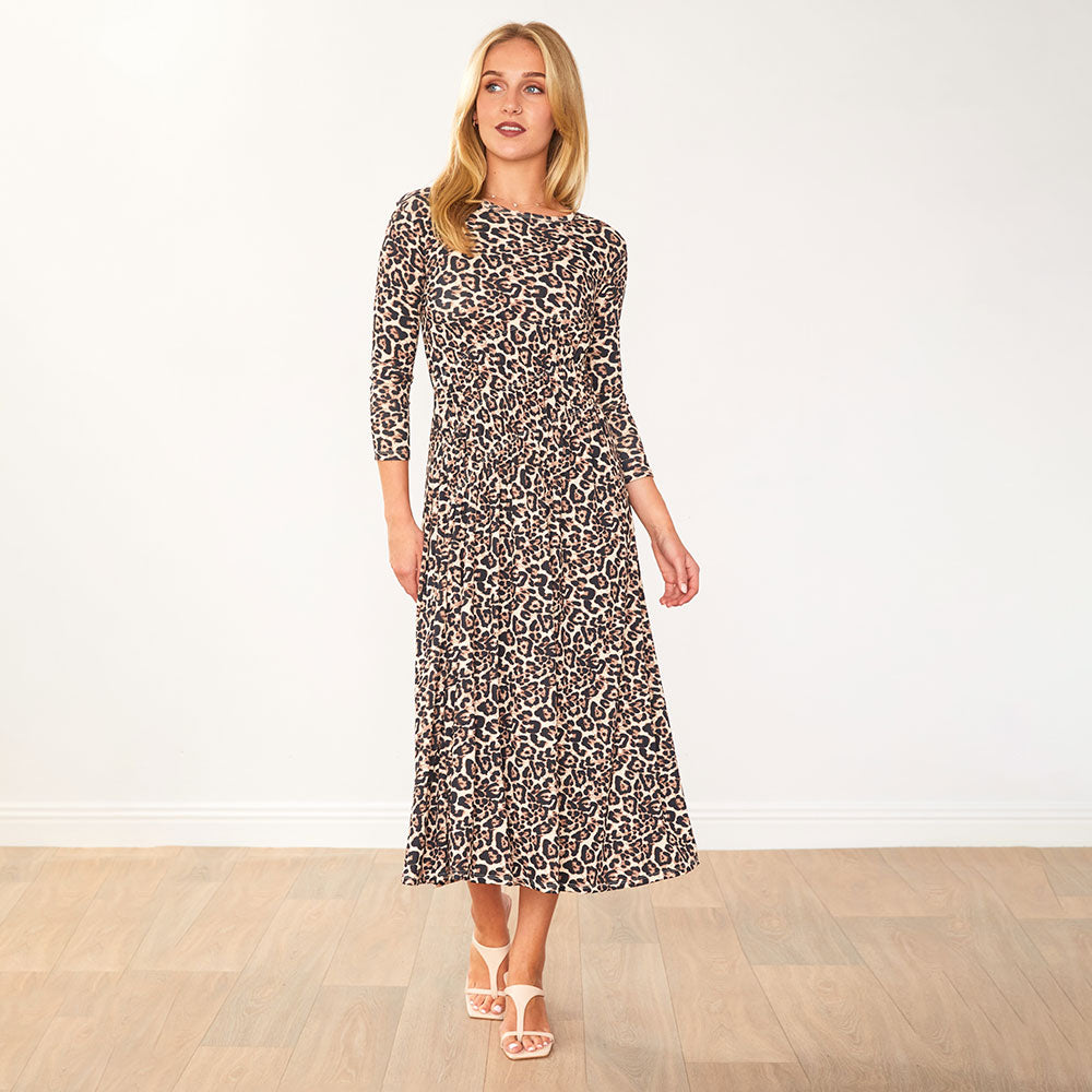 Cooper Dress (Leopard)