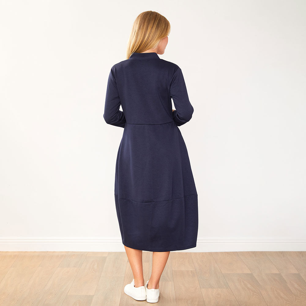 Pheobe Dress (Navy)