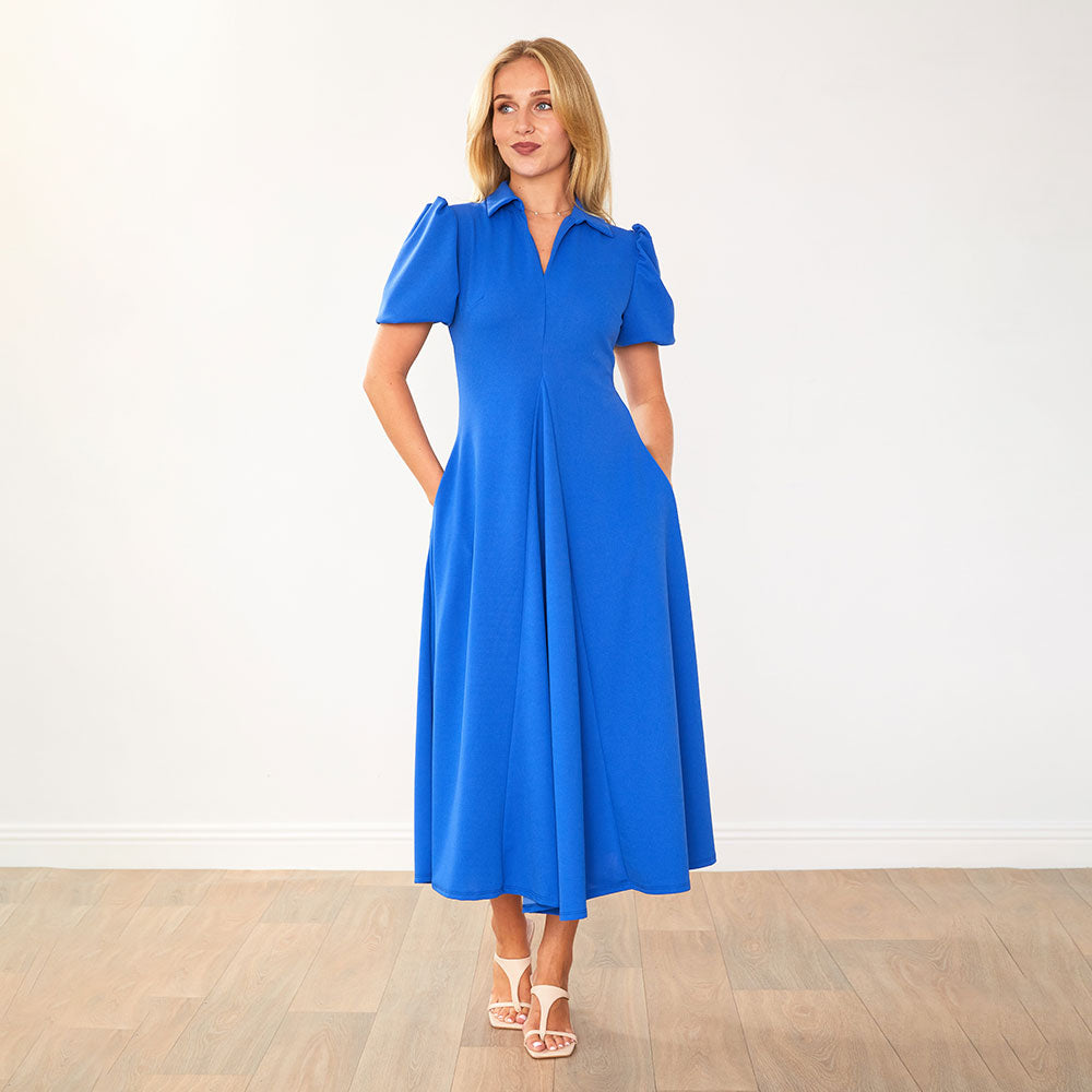 Hazel Dress (Cobalt)