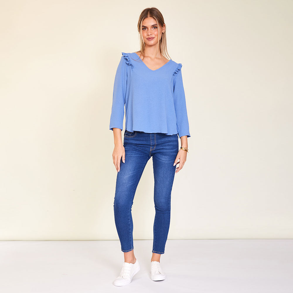 Rhea Top (Blue)