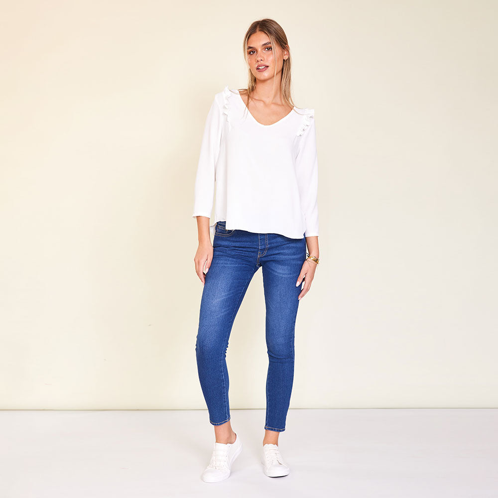 Rhea Top (White)