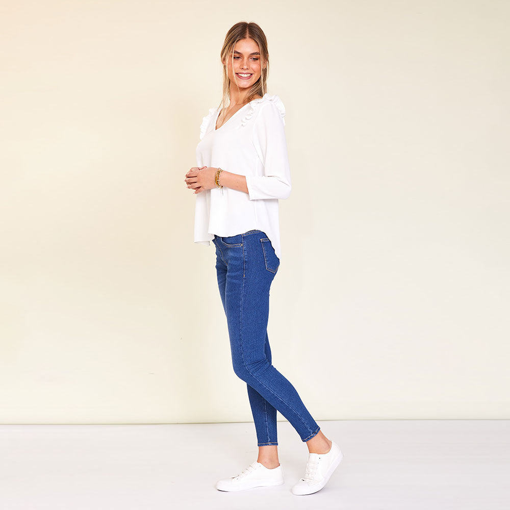 Rhea Top (White)