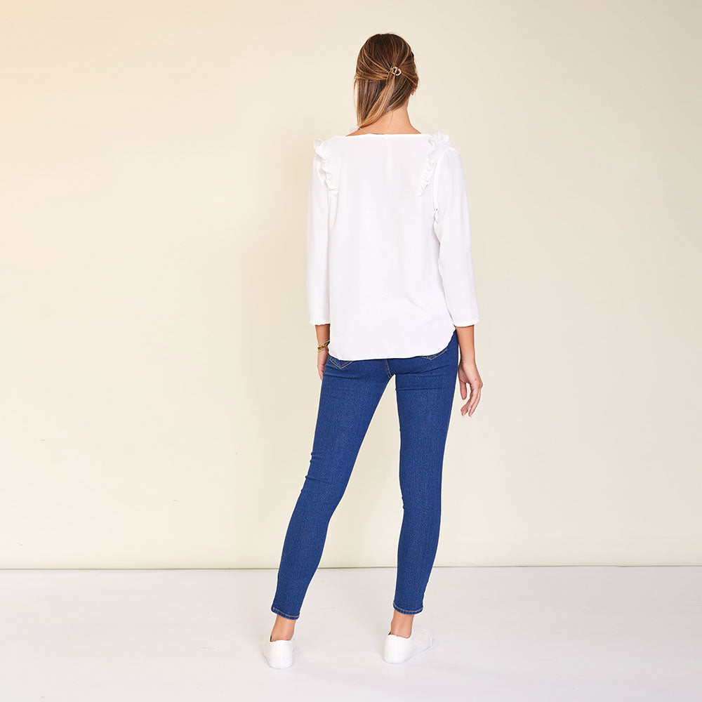 Rhea Top (White)