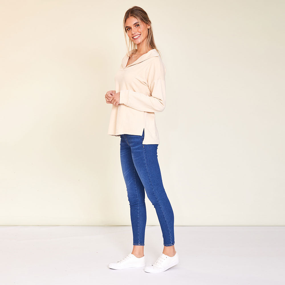 Hailey Jumper (Cream)
