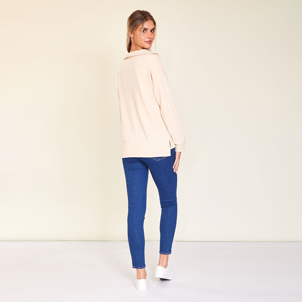Hailey Jumper (Cream)