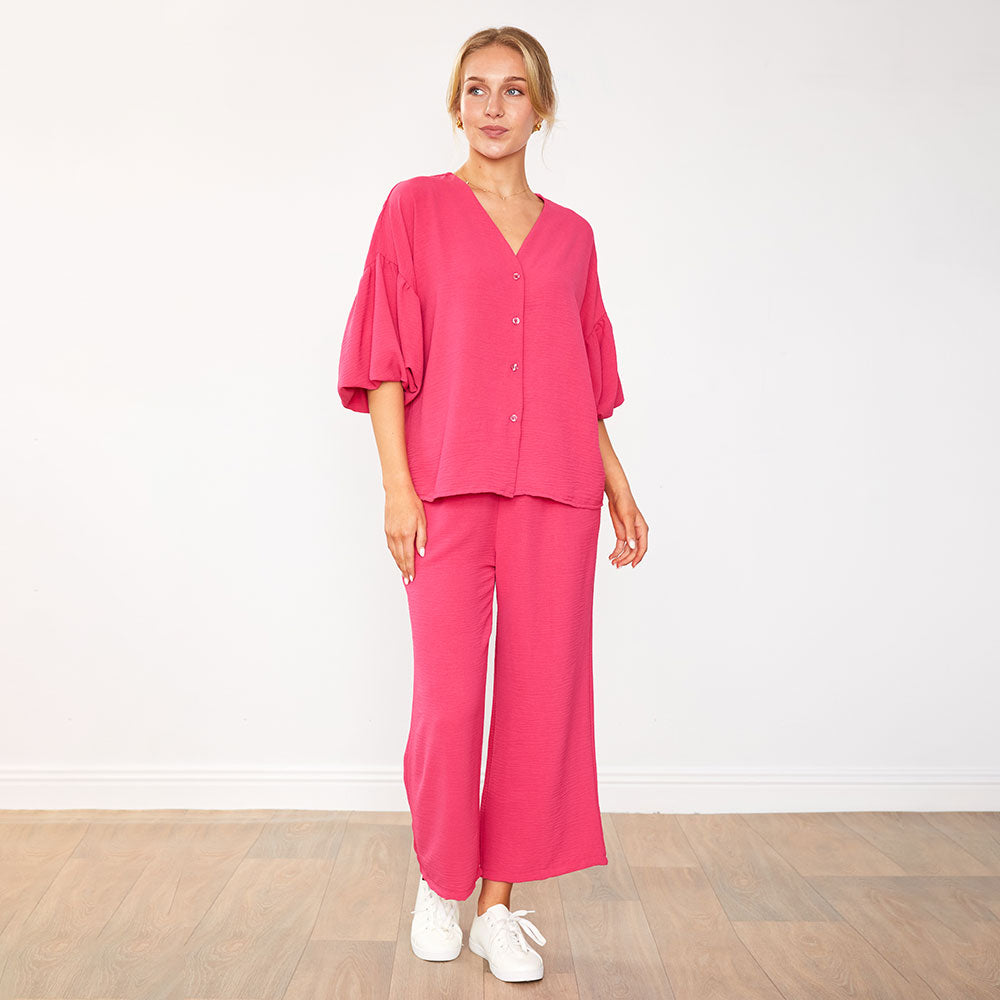 Ria Co-ord (Fuchsia)