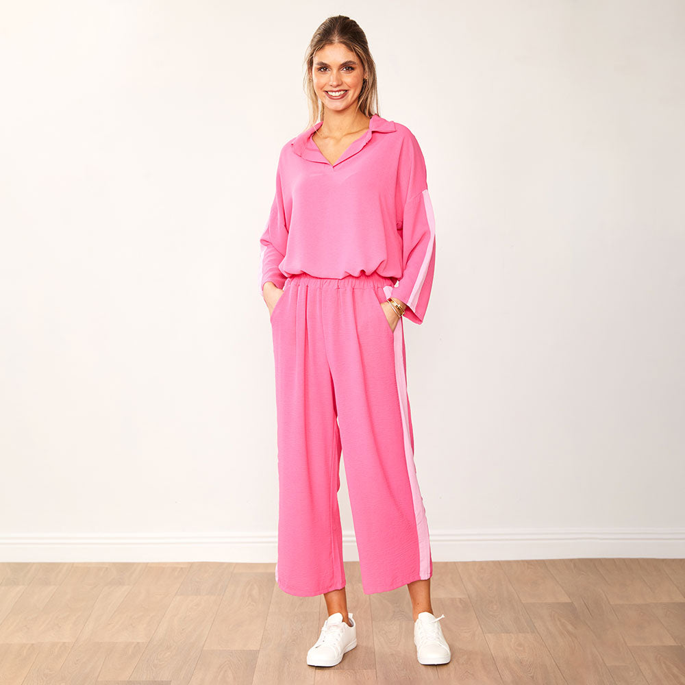 Clara Co-Ord (Pink/BabyPink)