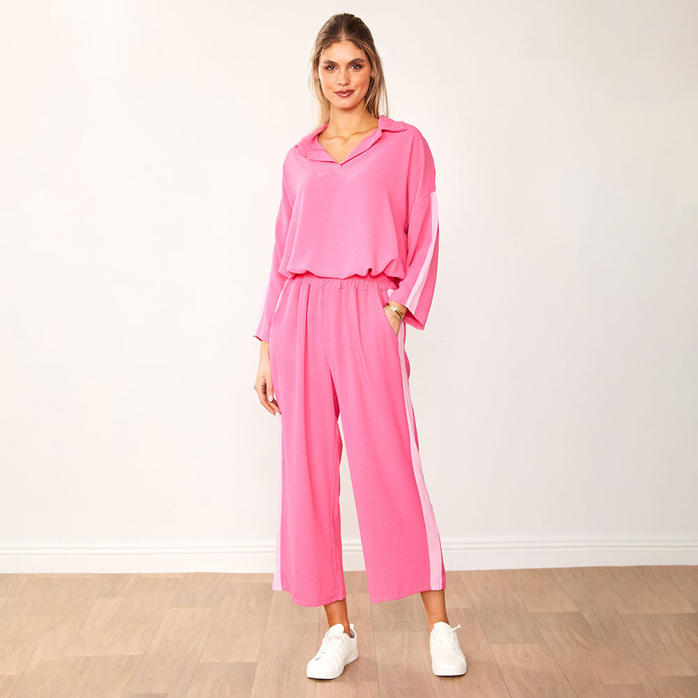 Clara Co-Ord (Pink/BabyPink)