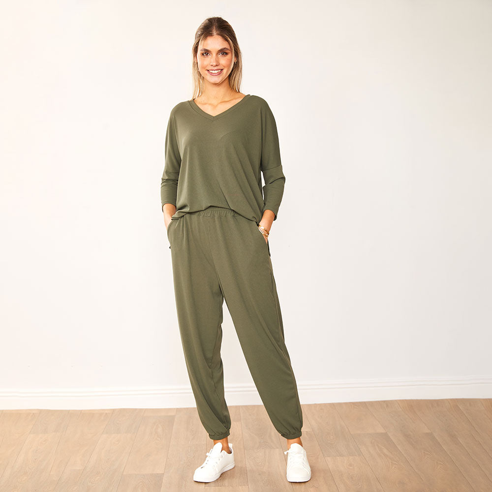 Elin Trousers (Khaki)