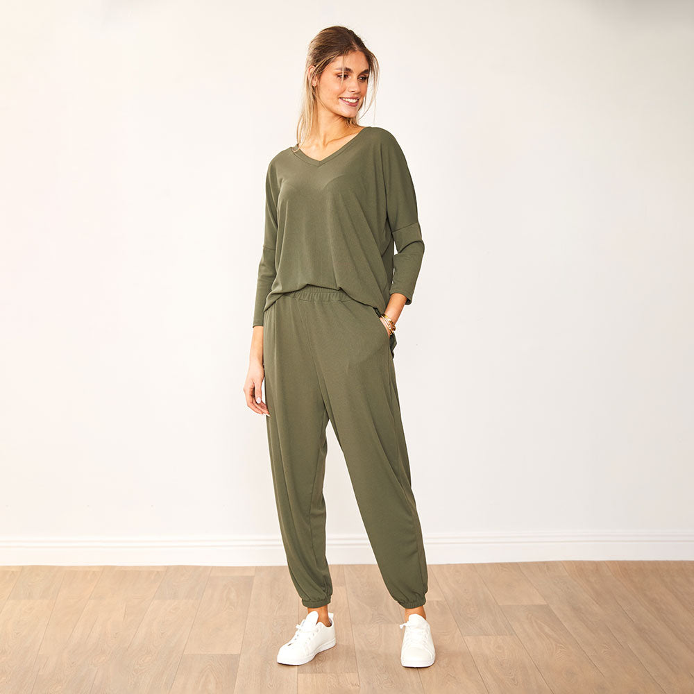 Elin Trousers (Khaki)