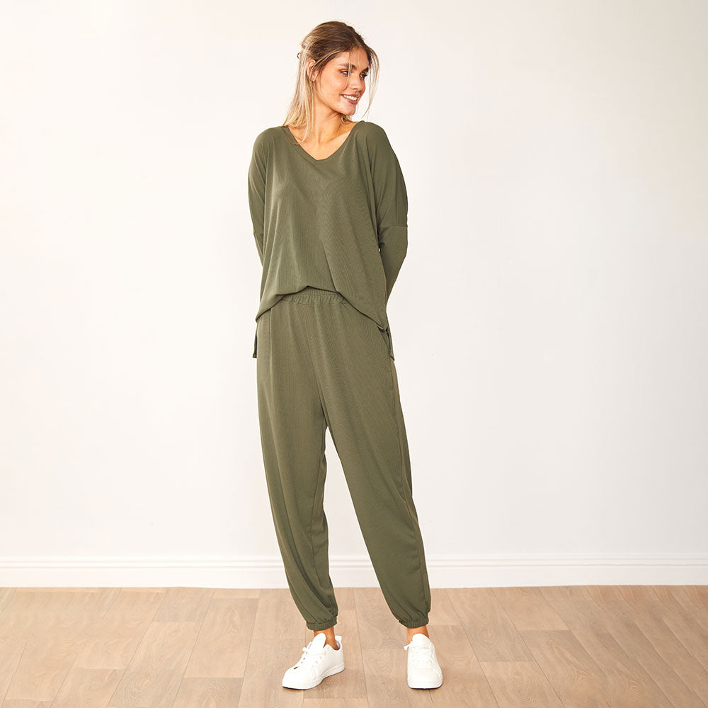Elin Trousers (Khaki)