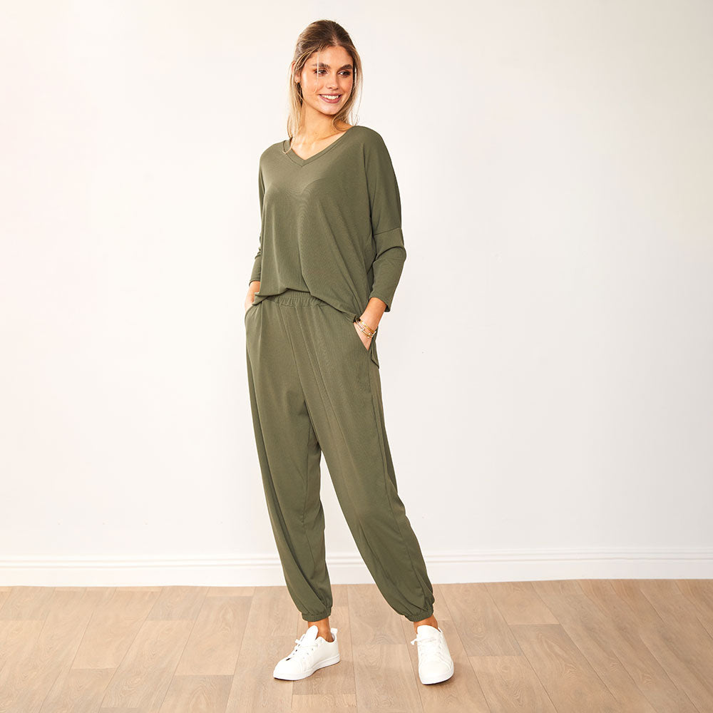 Elin Trousers (Khaki)