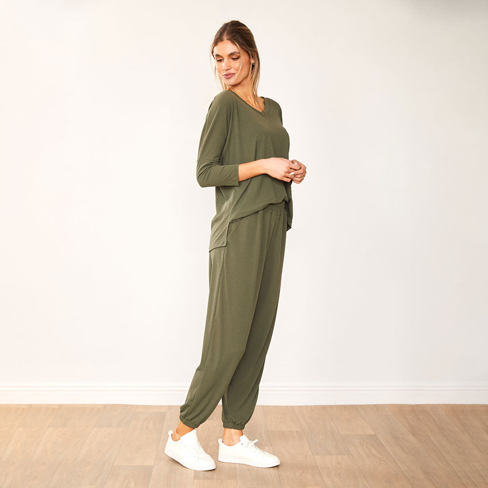 Elin Trousers (Khaki)