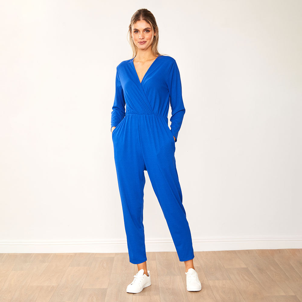Emery Jumpsuit (Royal Blue)
