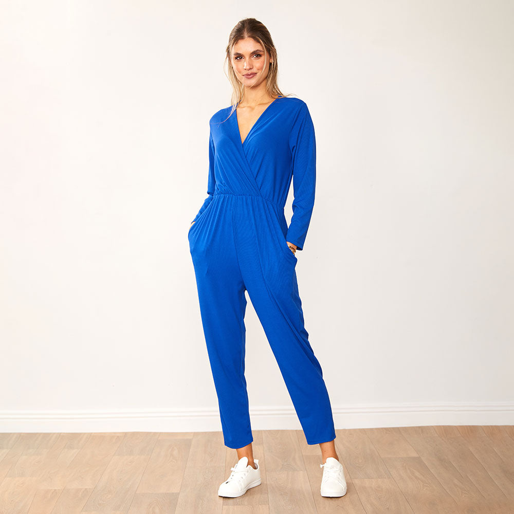 Emery Jumpsuit (Royal Blue)