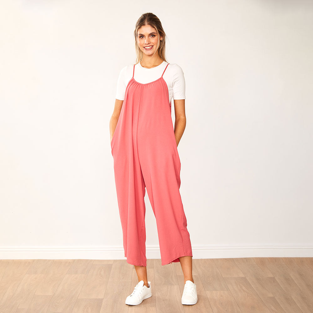 Lennie Jumpsuit (Rose)