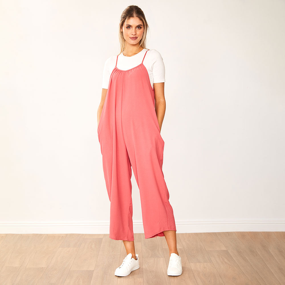 Lennie Jumpsuit (Rose)