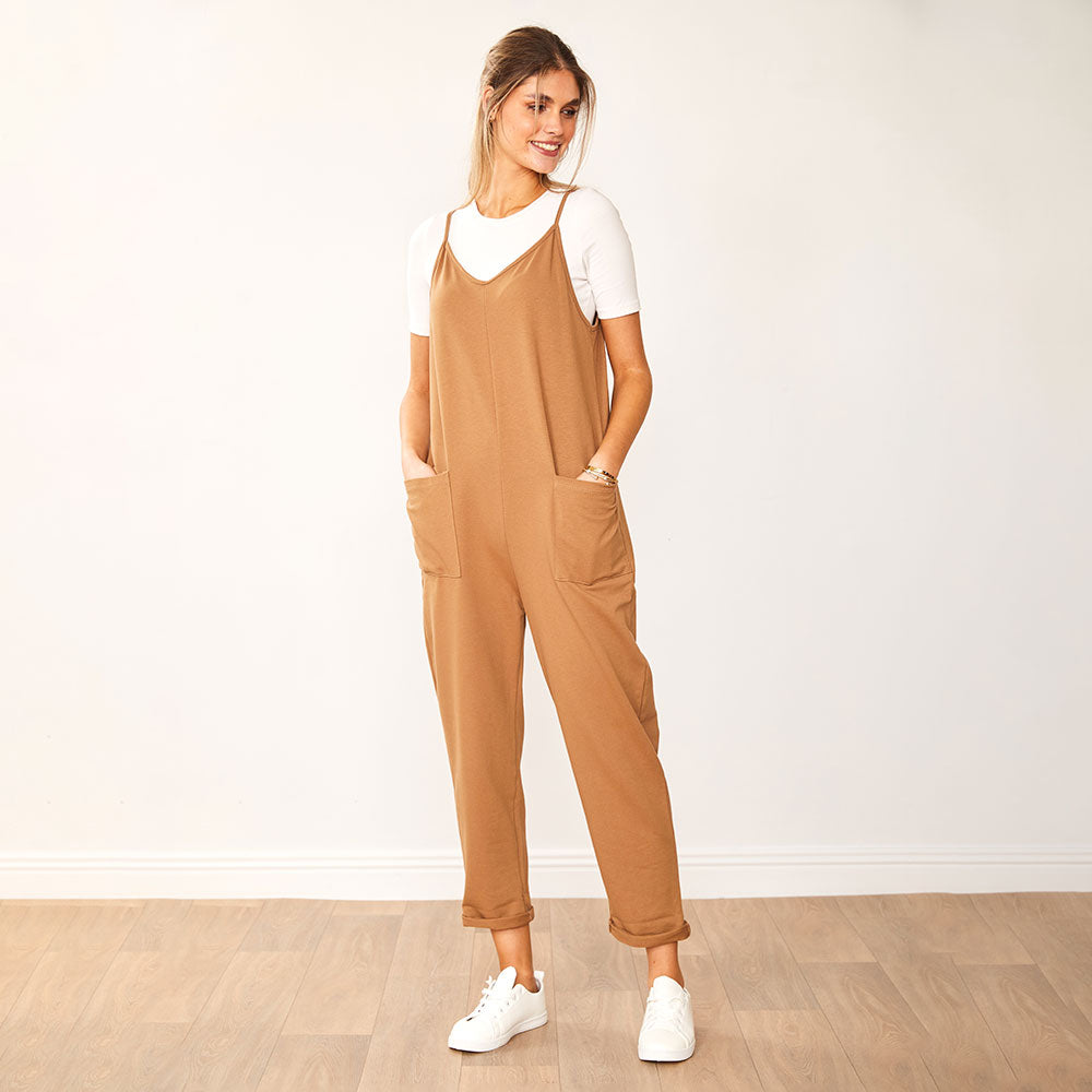 Sophie Jumpsuit (Cappuccino)