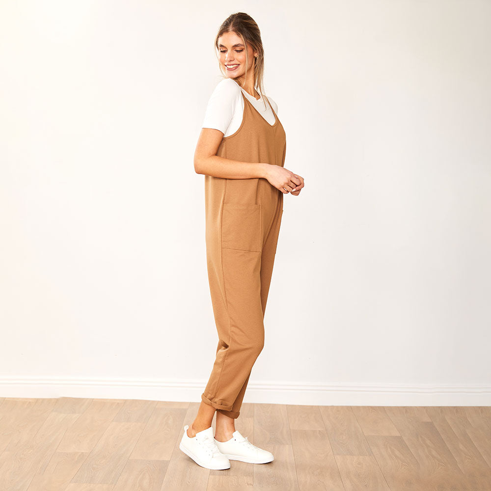 Sophie Jumpsuit (Cappuccino)