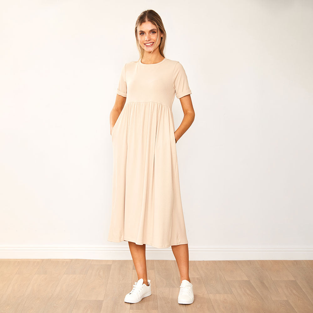 Ely Dress (Cream)