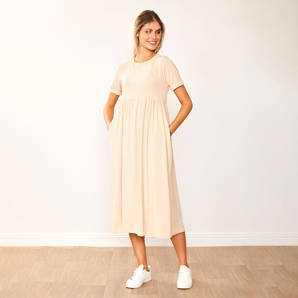 Ely Dress (Cream)