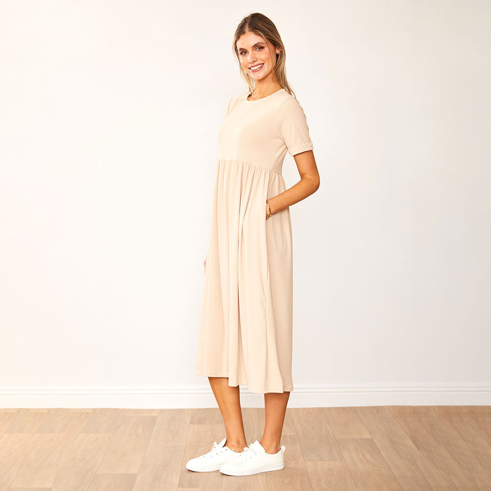 Ely Dress (Cream)