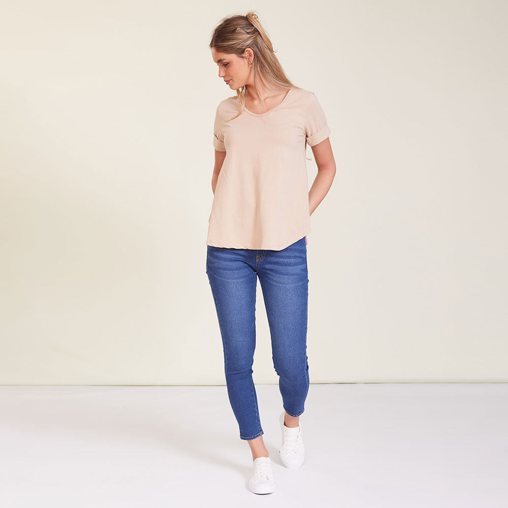 Dasha T-Shirt (Beige)